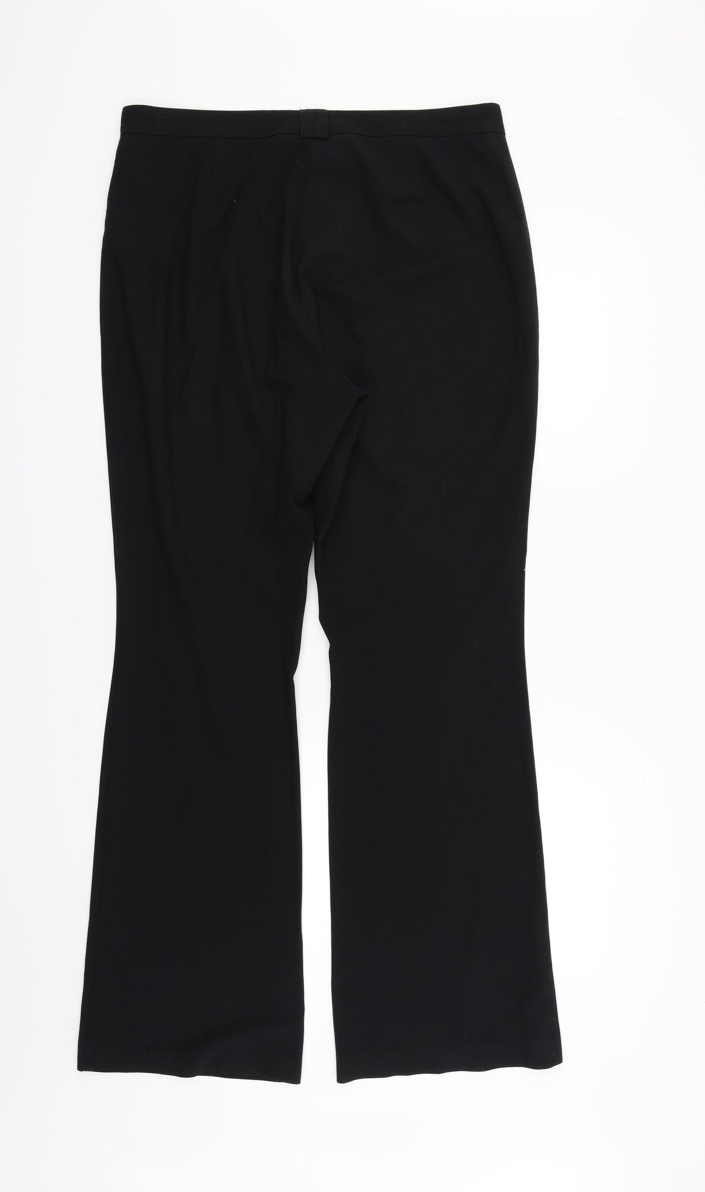 Marks and Spencer Womens Black   Trousers  Size 14 L31 in