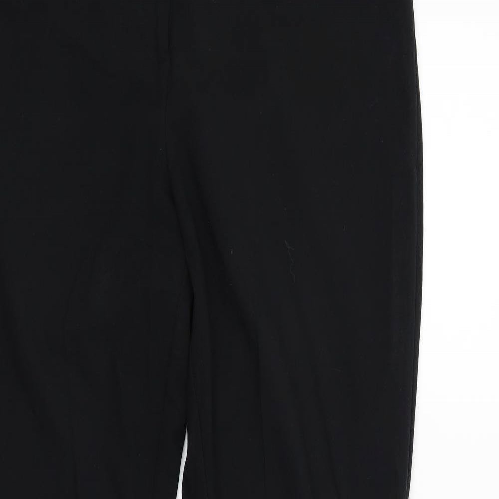 Marks and Spencer Womens Black   Trousers  Size 14 L31 in