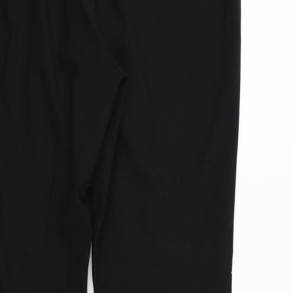 Marks and Spencer Womens Black   Trousers  Size 14 L31 in