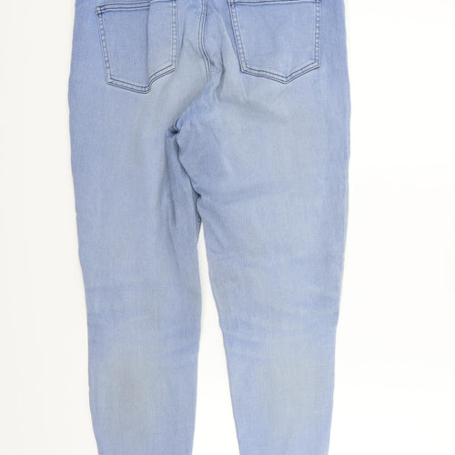 TU Womens Blue   Trousers  Size 14 L25 in