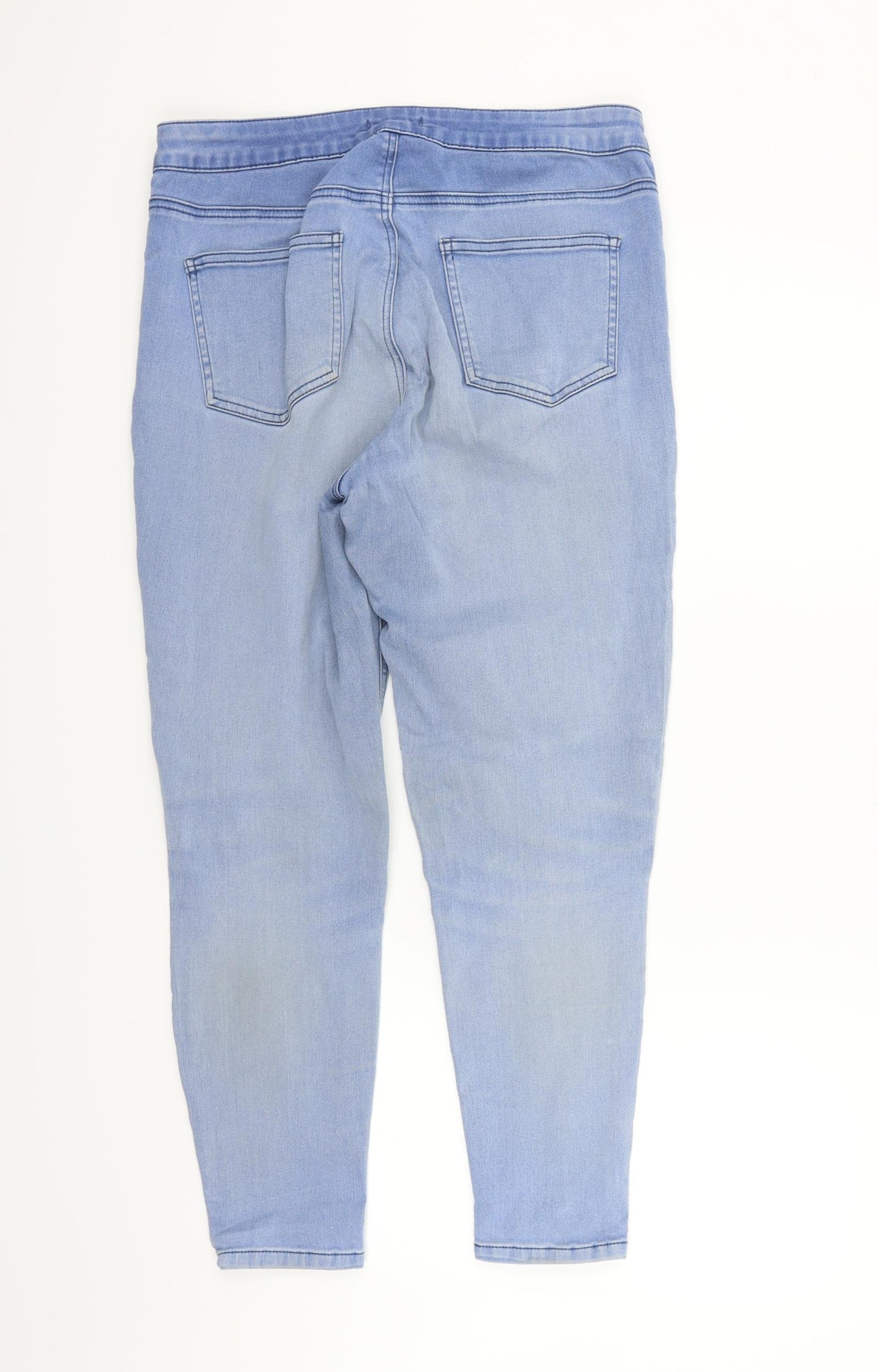 TU Womens Blue   Trousers  Size 14 L25 in