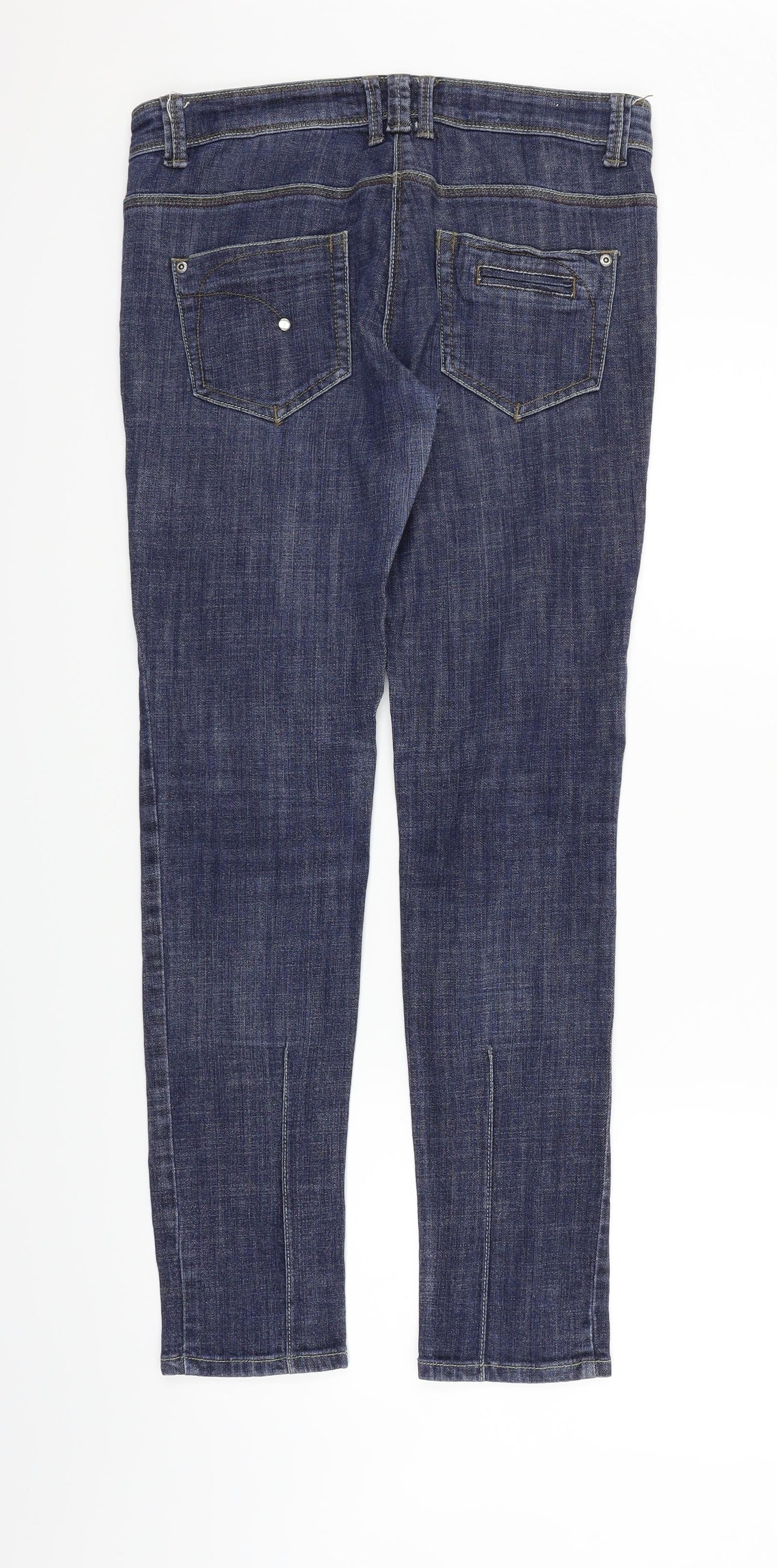 NEXT Womens Blue   Straight Jeans Size 10 L28 in