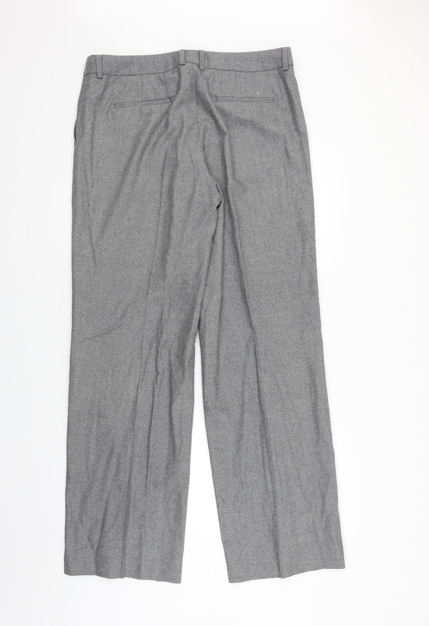 NEXT Womens Grey   Trousers  Size 14 L30 in