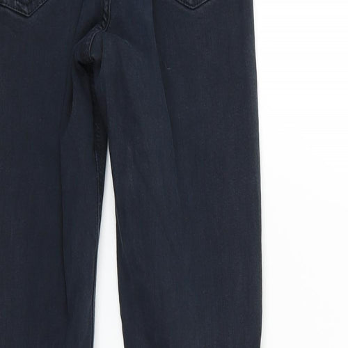 Topshop Womens Black   Trousers  Size S L26 in