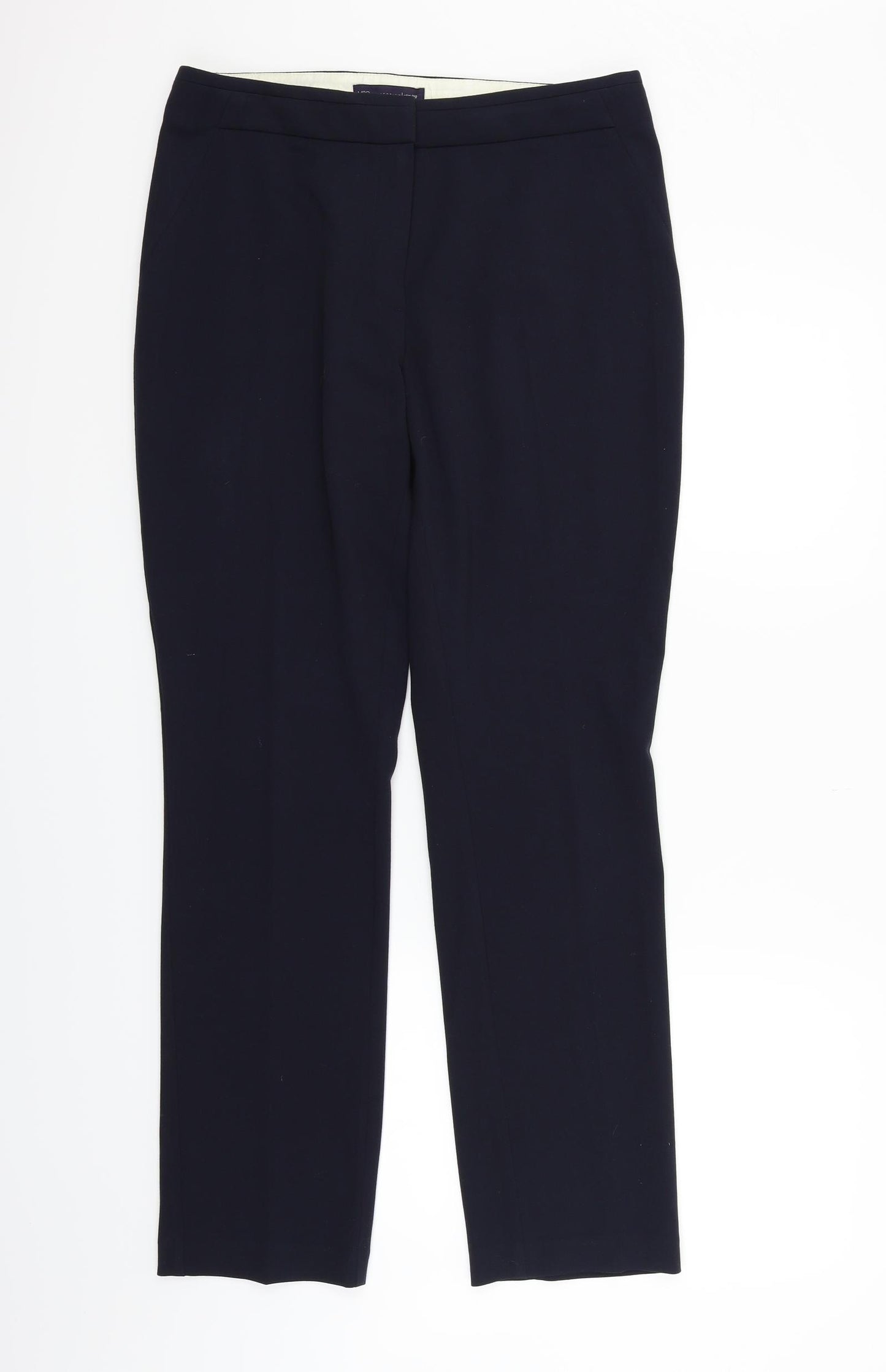 Marks and Spencer Womens Blue   Trousers  Size 12 L29 in