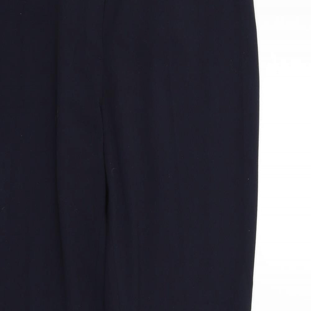 Marks and Spencer Womens Blue   Trousers  Size 12 L29 in