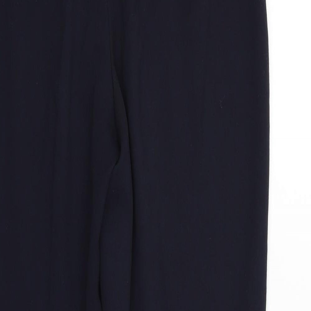 Marks and Spencer Womens Blue   Trousers  Size 12 L29 in