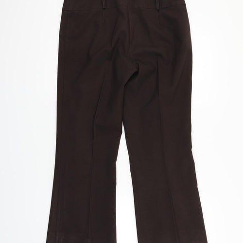 Matalan Womens Brown   Trousers  Size 12 L23 in