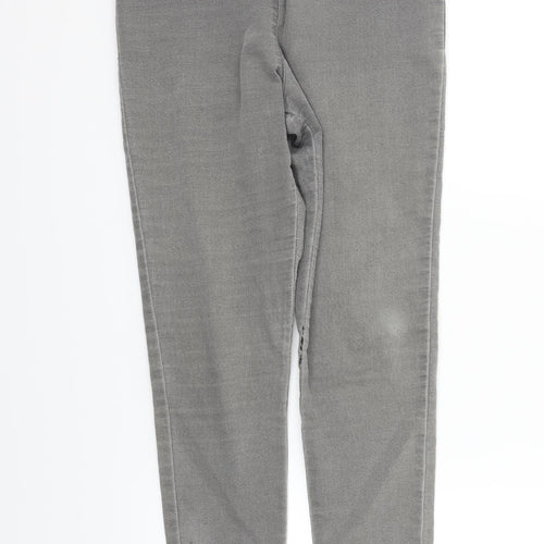 Marks and Spencer Womens Grey   Jegging Trousers Size 10 L26 in