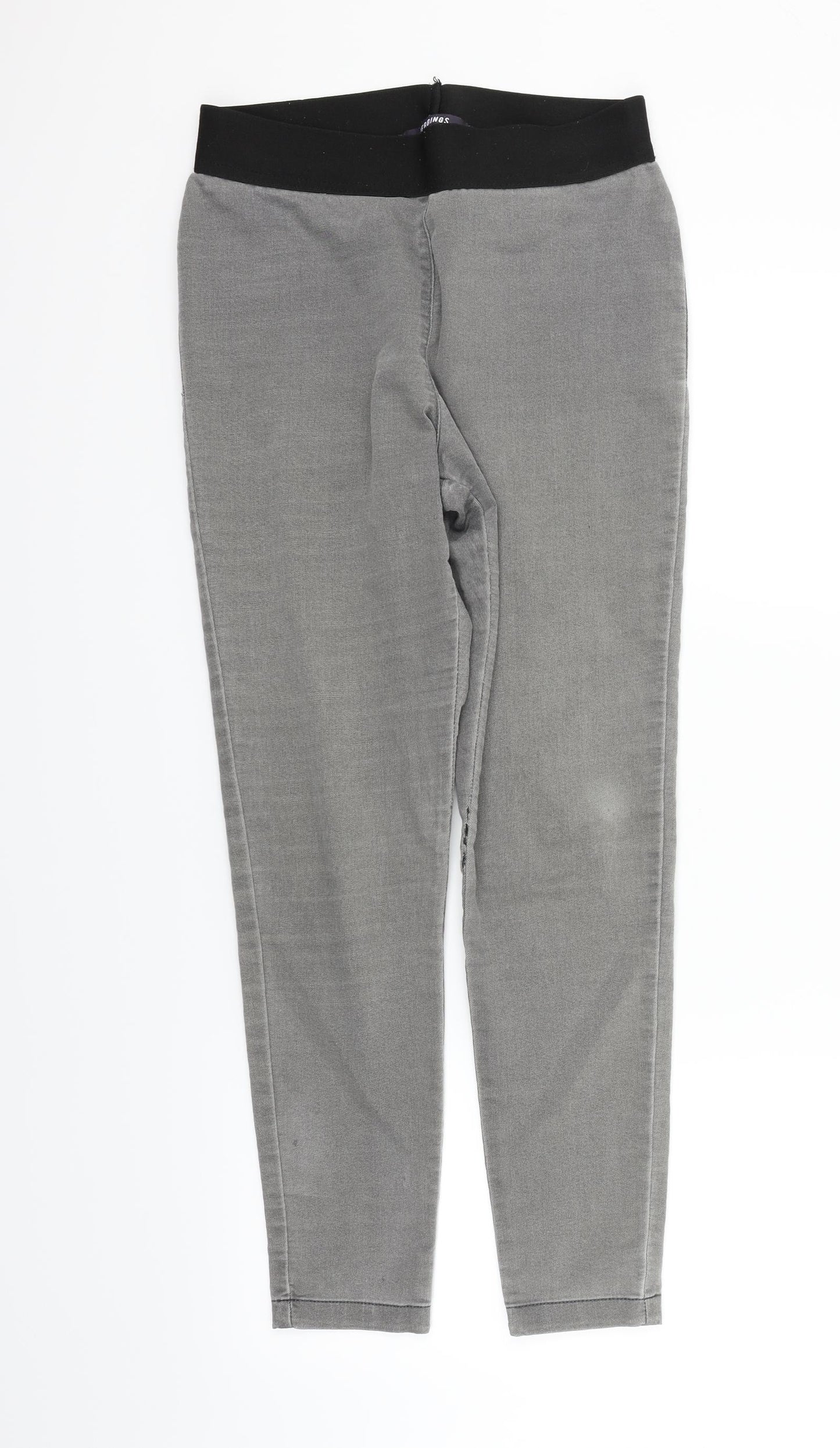 Marks and Spencer Womens Grey   Jegging Trousers Size 10 L26 in