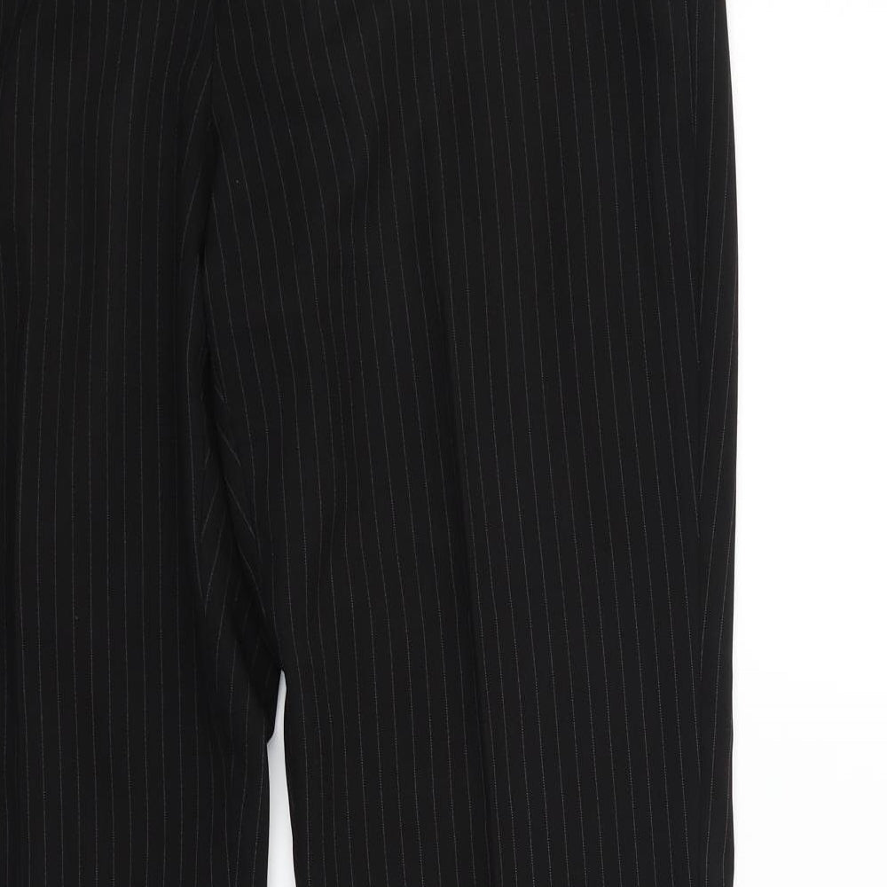 TU Womens Black   Trousers  Size 14 L27 in
