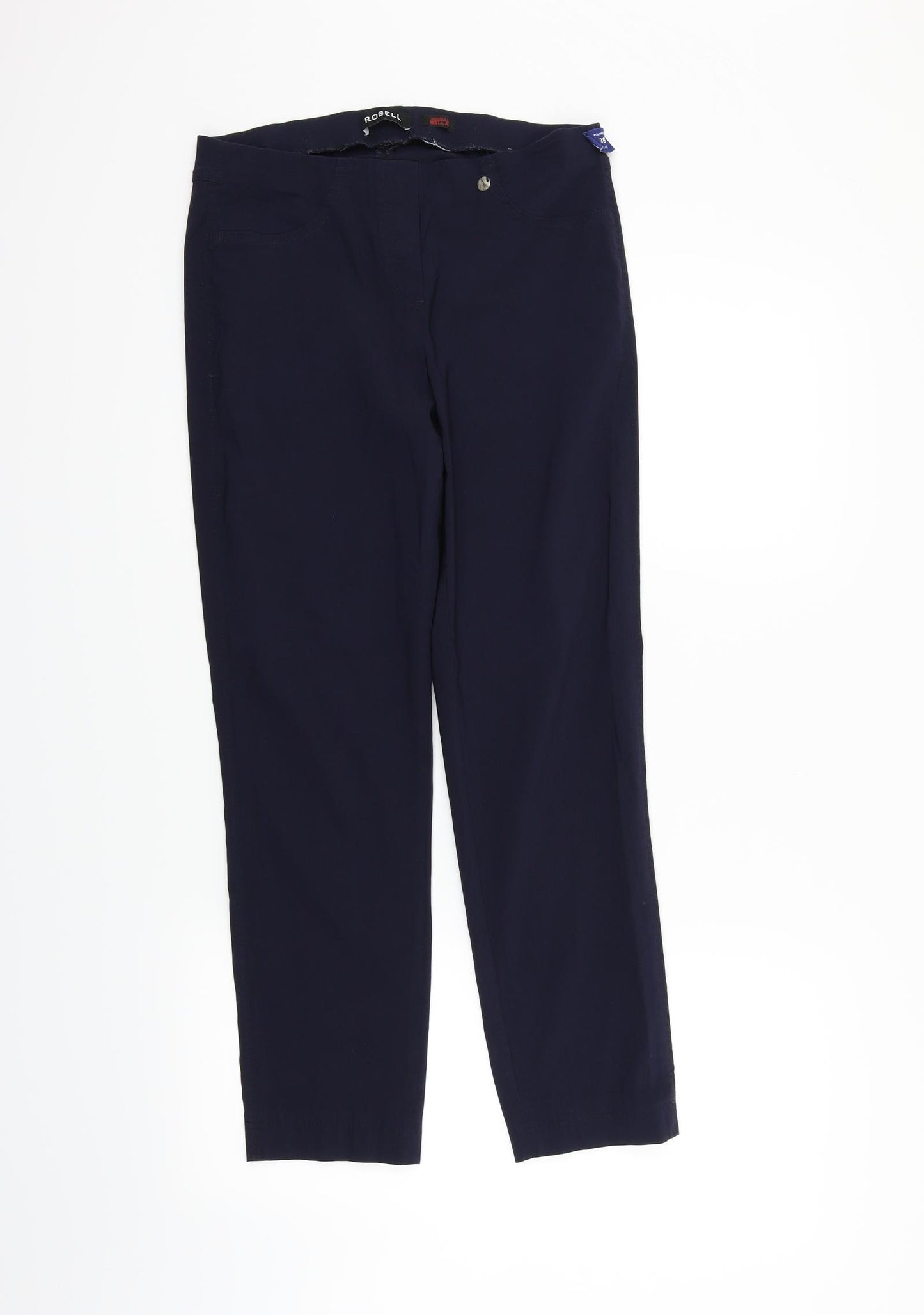 ROBELL Womens Blue   Trousers  Size 8 L27 in