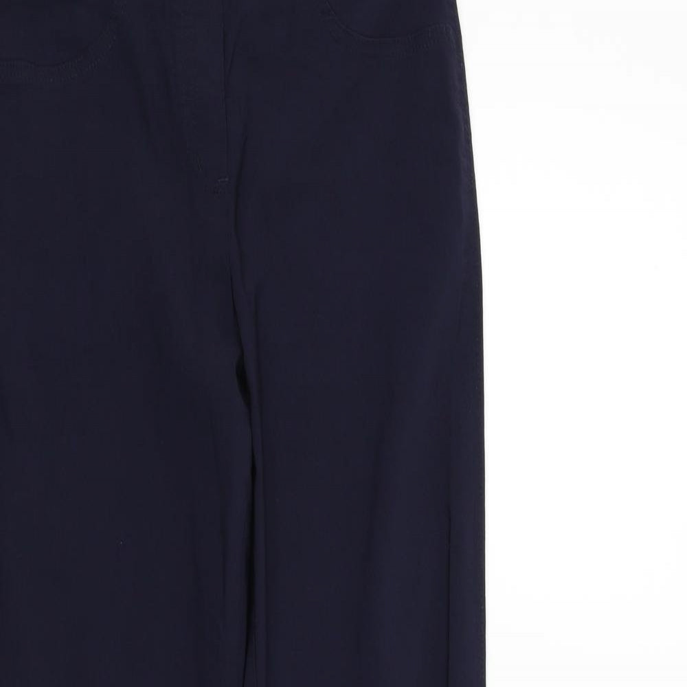 ROBELL Womens Blue   Trousers  Size 8 L27 in