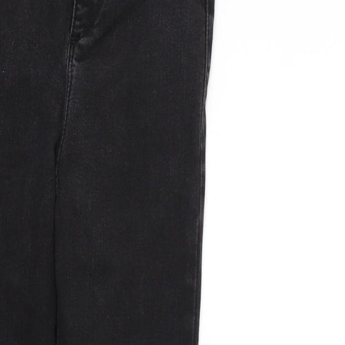 Miss Selfridge Womens Black   Trousers  Size 8 L27 in