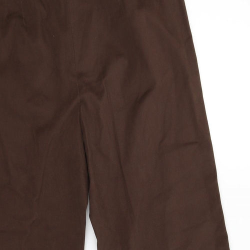Kaliko Womens Brown   Cut-Off Shorts Size 12