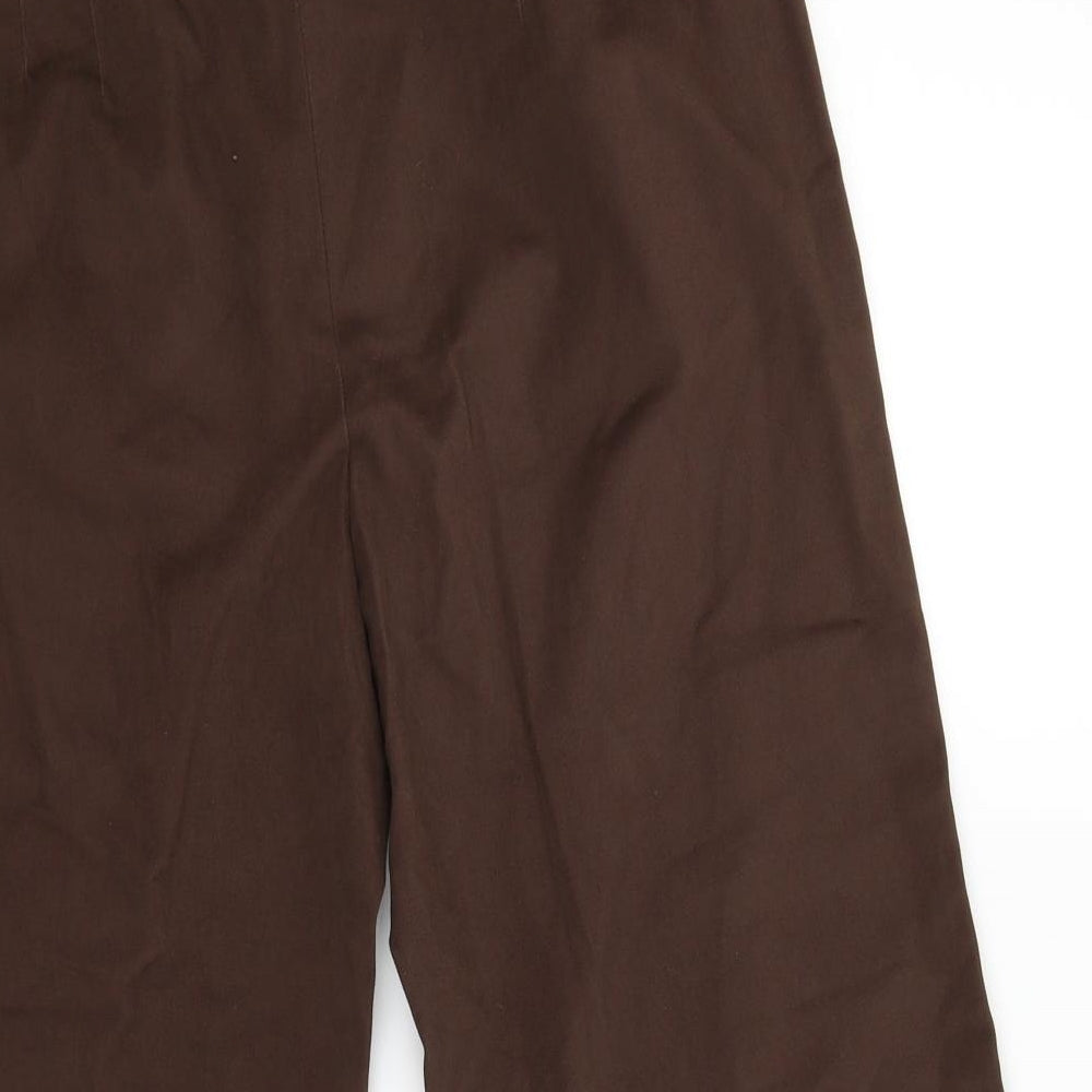 Kaliko Womens Brown   Cut-Off Shorts Size 12