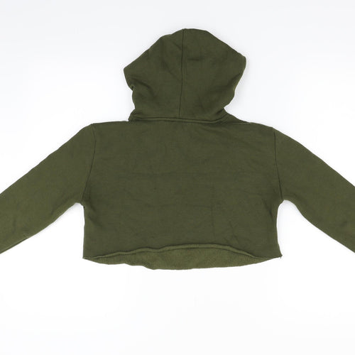 New Look Girls Green   Pullover Hoodie Size 9 Years