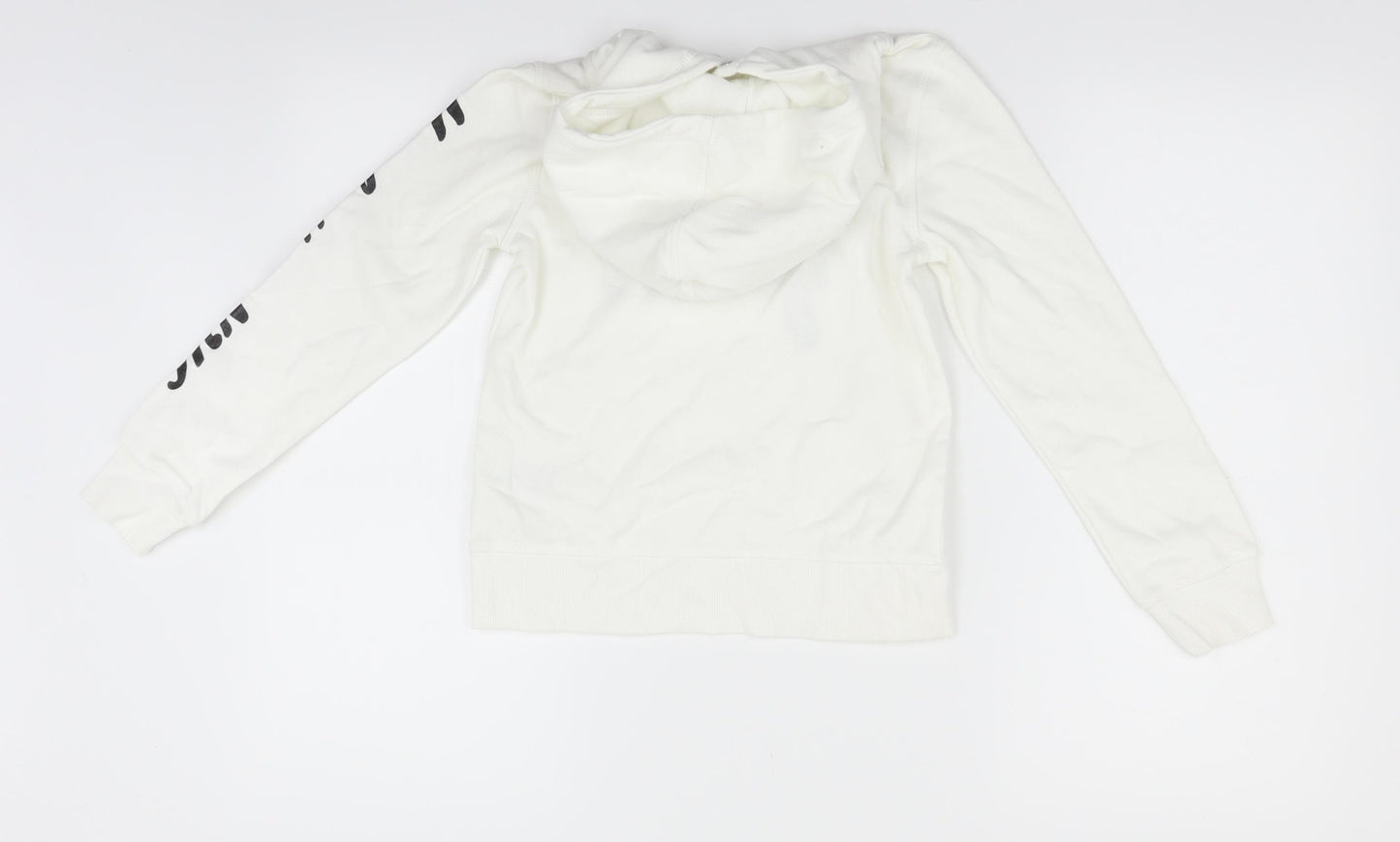 H&M Boys White   Pullover Hoodie Size 9-10 Years  - NEW YORK