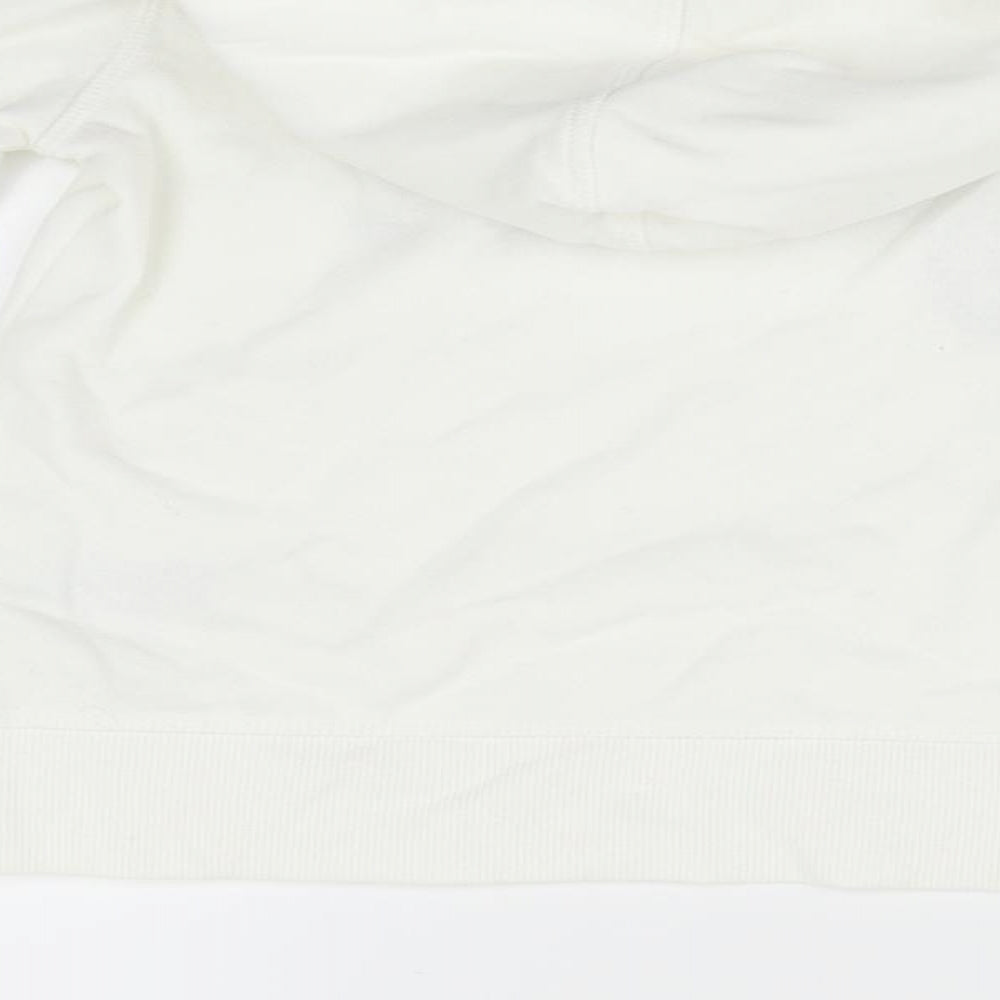 H&M Boys White   Pullover Hoodie Size 9-10 Years  - NEW YORK