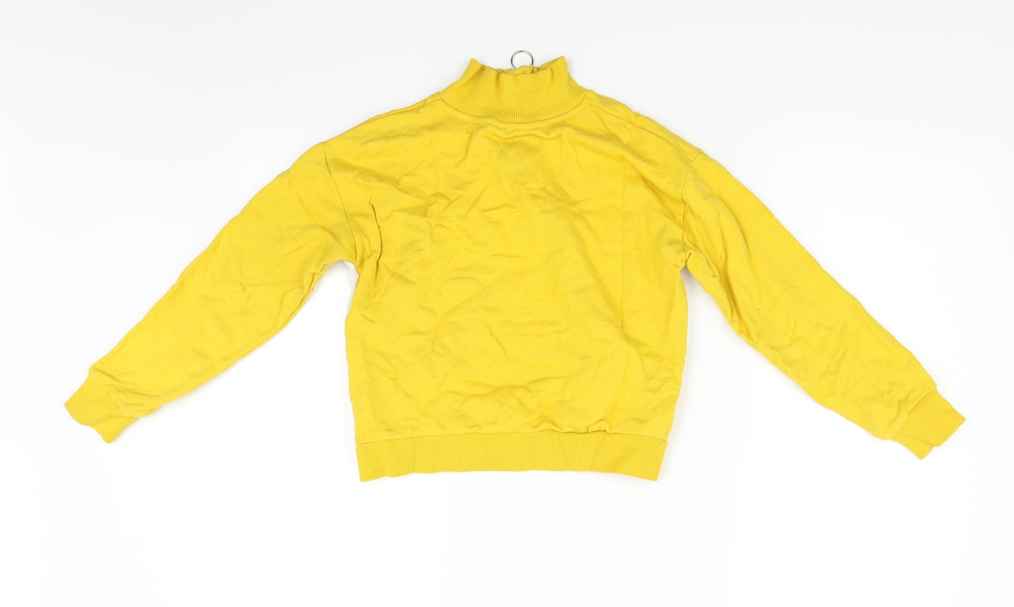 Primark Girls Yellow   Pullover Jumper Size 9-10 Years  - NEW YORK