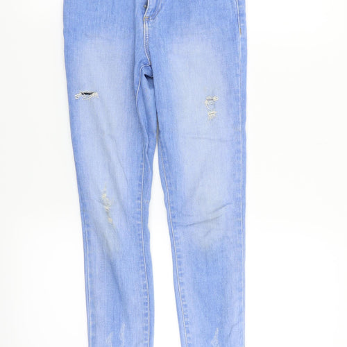 River Island Girls Blue   Straight Jeans Size 9 Years