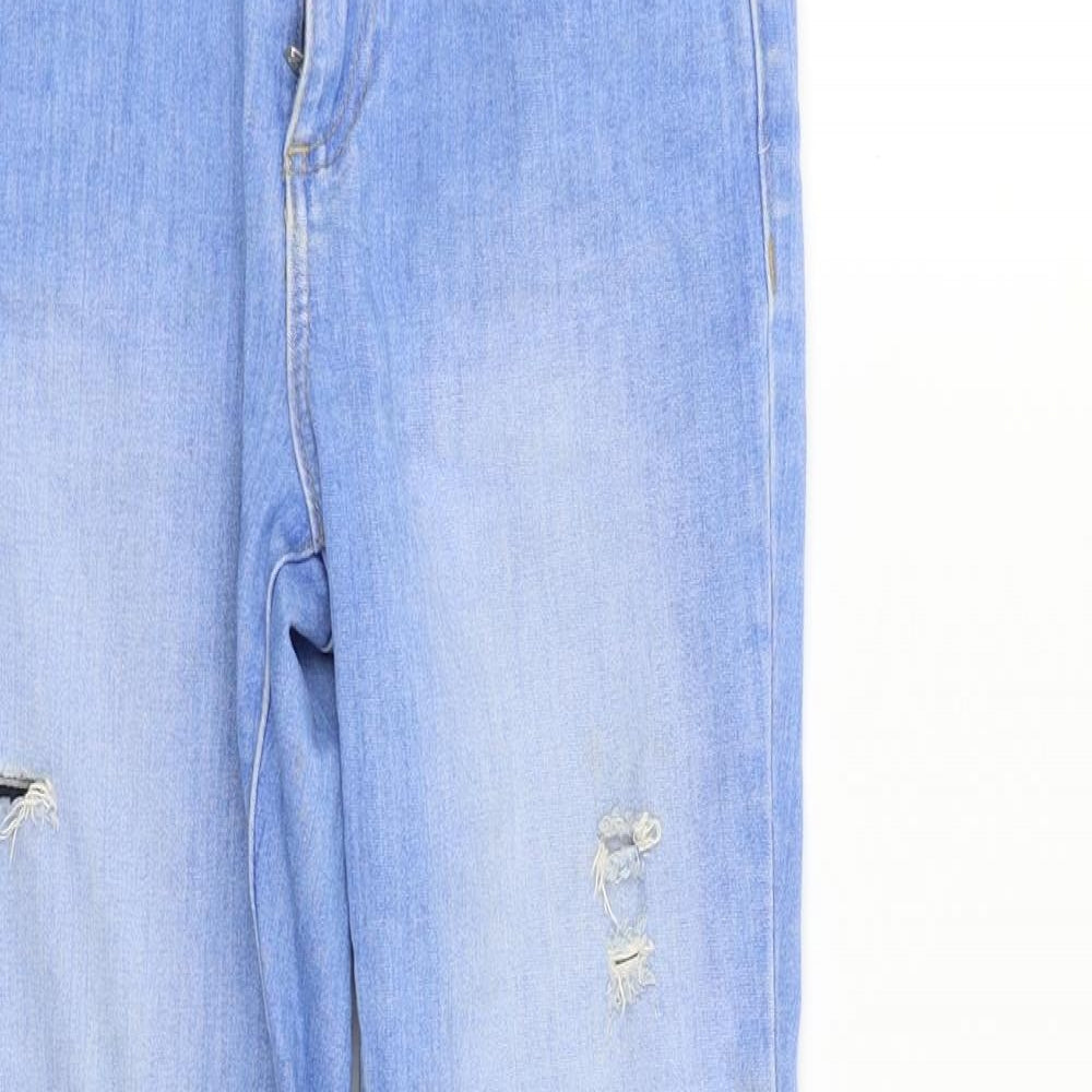 River Island Girls Blue   Straight Jeans Size 9 Years