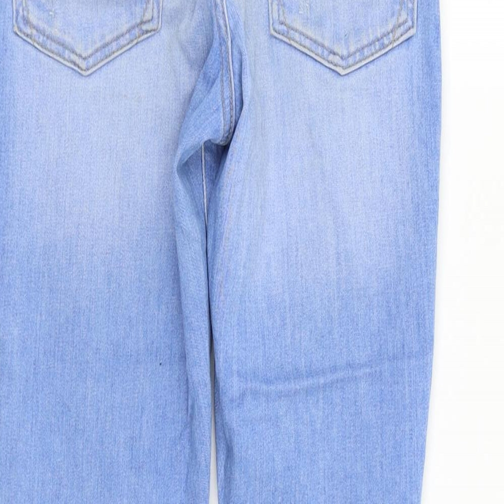 River Island Girls Blue   Straight Jeans Size 9 Years