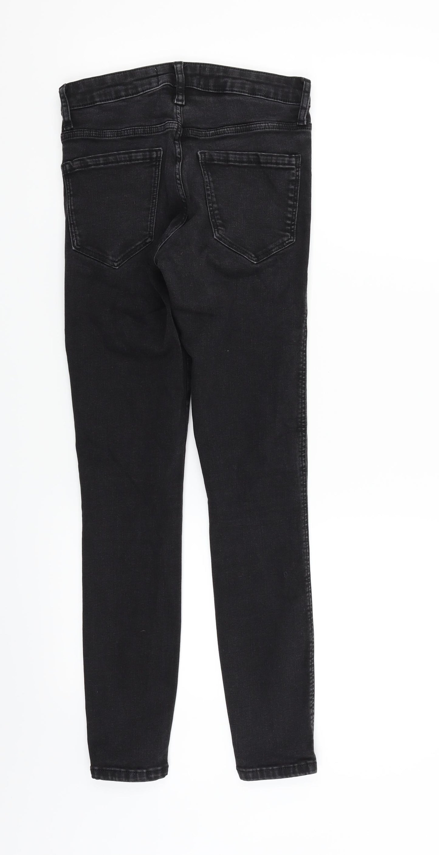 Miss Selfridge Womens Black   Skinny Jeans Size 8 L26 in