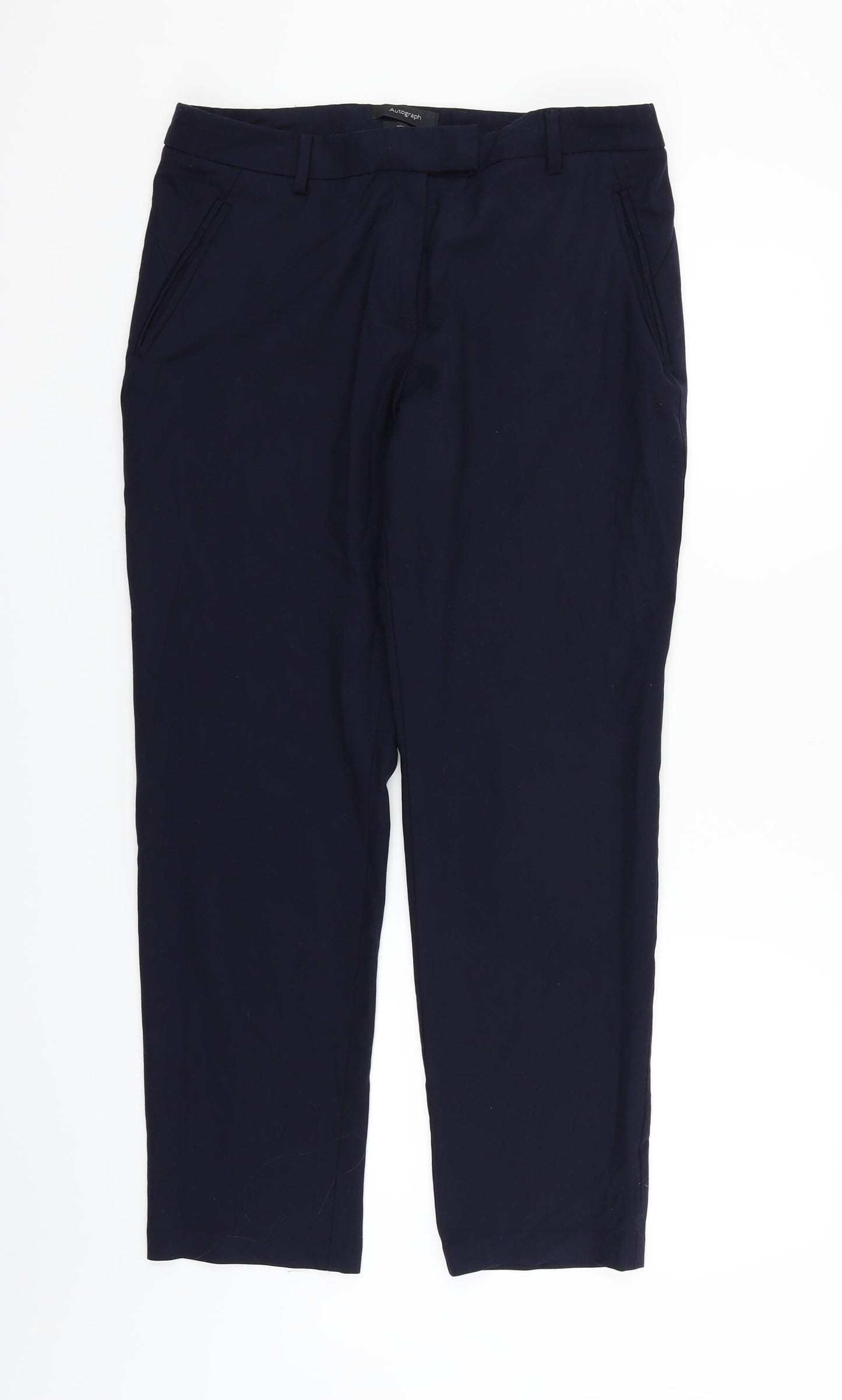 Autograph Womens Blue   Trousers  Size 12 L26 in