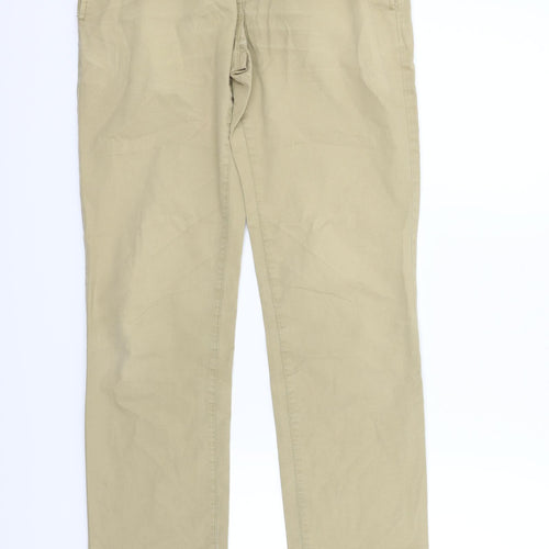 River Island Womens Beige   Trousers  Size M L28 in