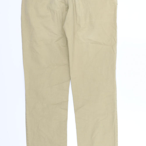 River Island Womens Beige   Trousers  Size M L28 in