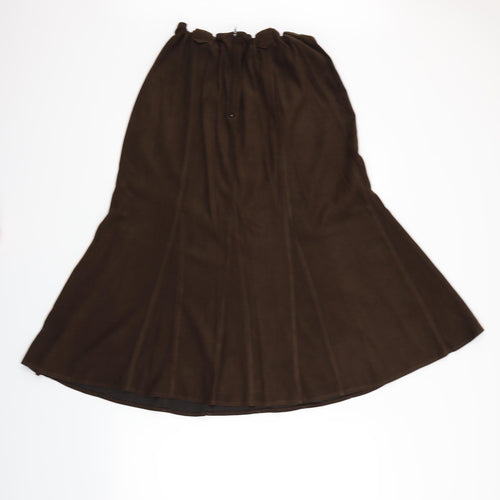 Sarah Hamilton Womens Brown   Flare Skirt Size 18