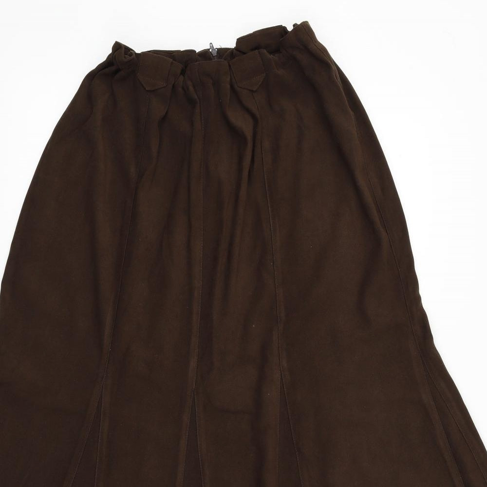 Sarah Hamilton Womens Brown   Flare Skirt Size 18