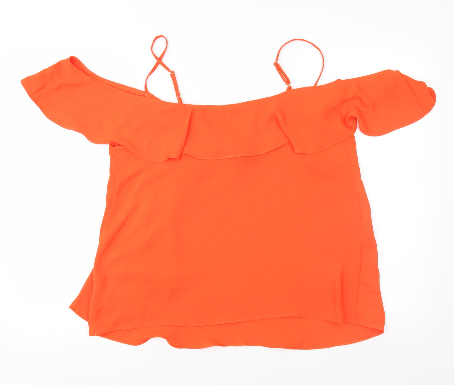River Island Womens Orange   Camisole Blouse Size 14