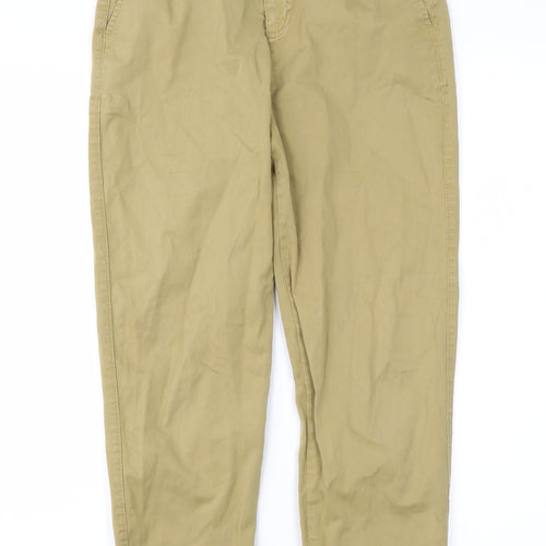 Bershka Womens Brown   Chino Trousers Size 6 L23 in