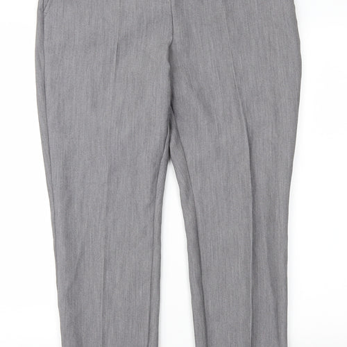 Papaya Womens Grey   Trousers  Size 10 L24 in