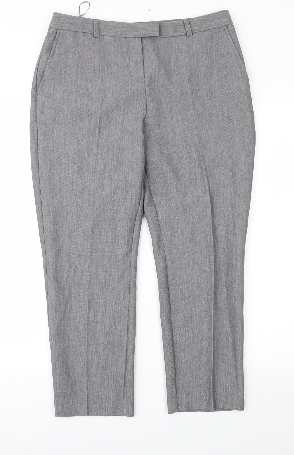 Papaya Womens Grey   Trousers  Size 10 L24 in