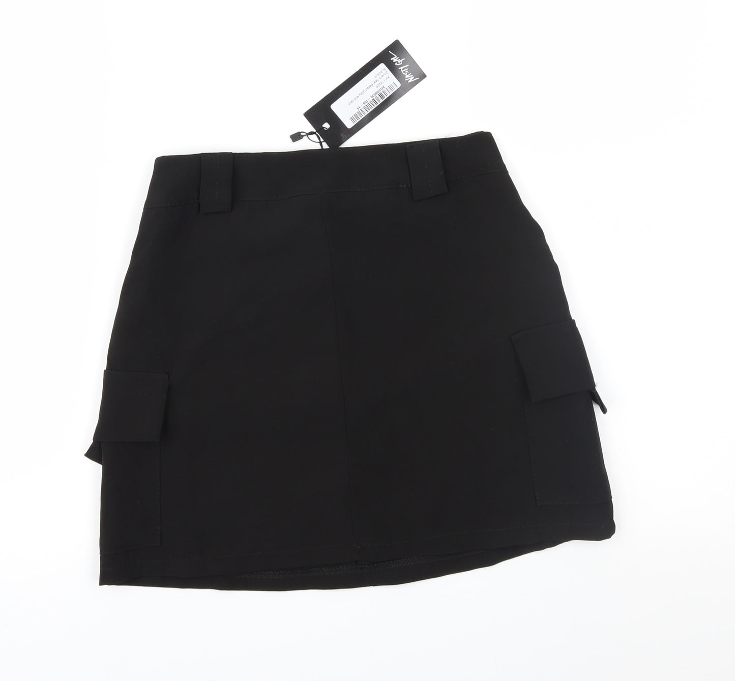 Nasty Gal Womens Black   Mini Skirt Size 6
