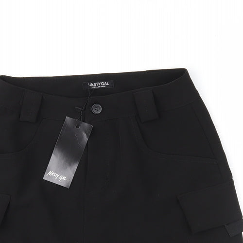Nasty Gal Womens Black   Mini Skirt Size 6