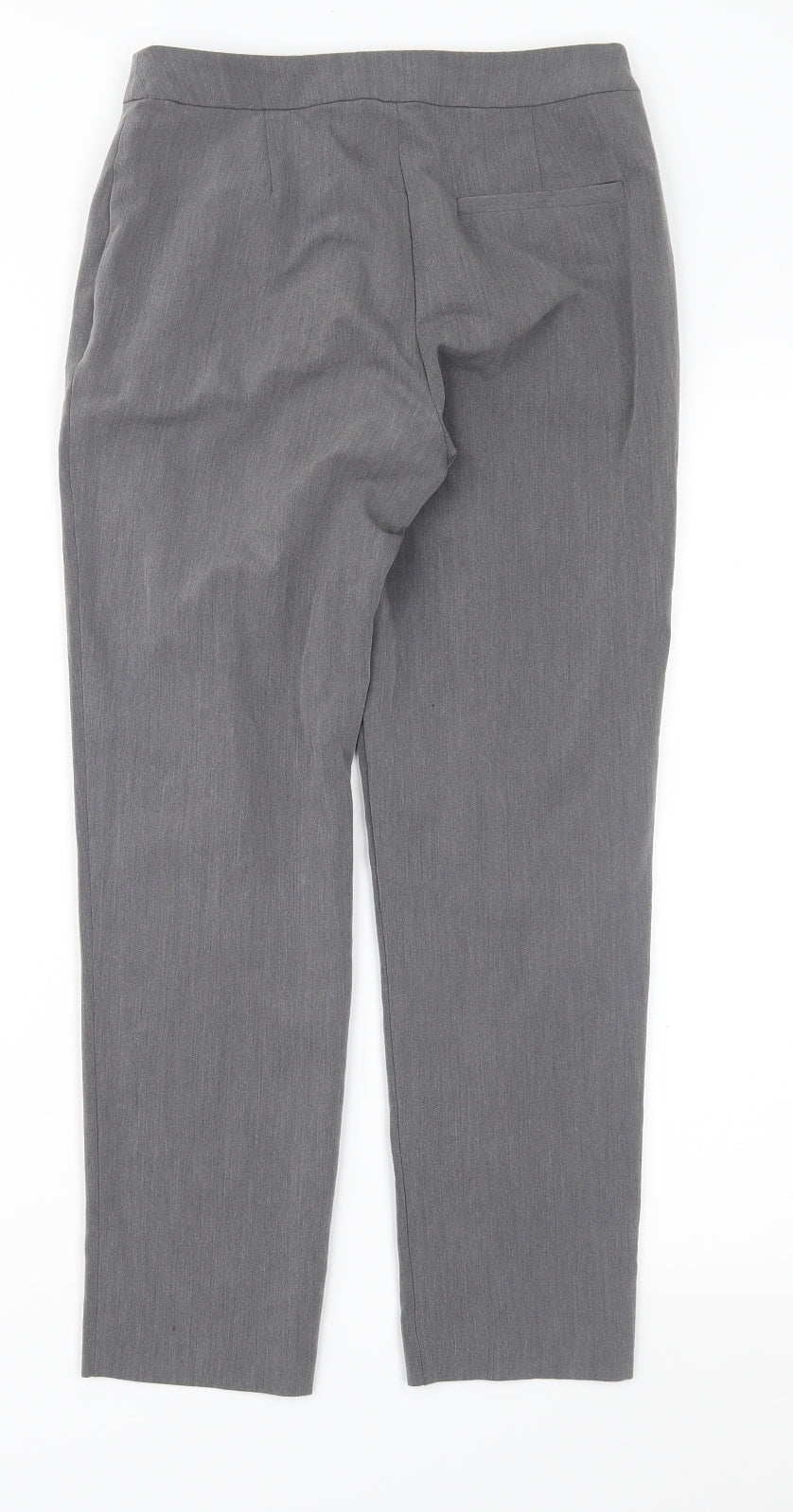 Topshop Womens Grey   Trousers  Size 4 L25 in