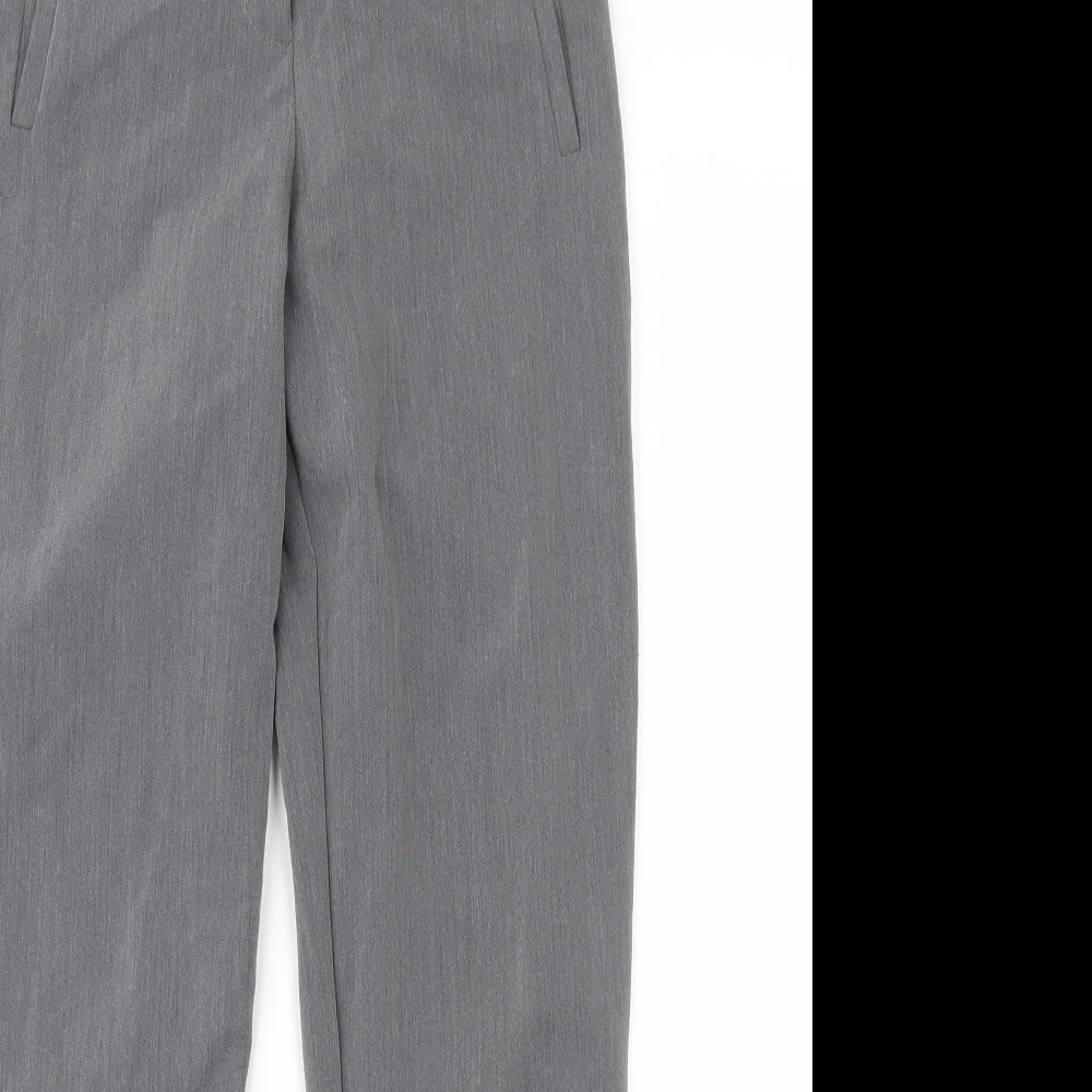 Topshop Womens Grey   Trousers  Size 4 L25 in