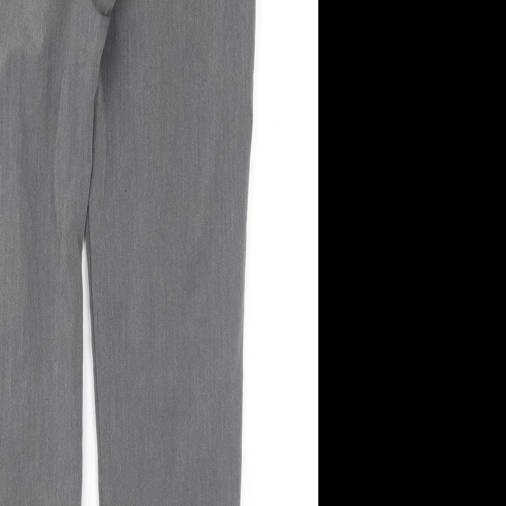Topshop Womens Grey   Trousers  Size 4 L25 in