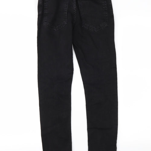 River Island Boys Black  Denim Skinny Jeans Size 12 Years