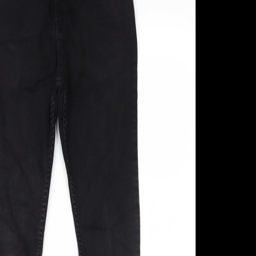 River Island Boys Black  Denim Skinny Jeans Size 12 Years