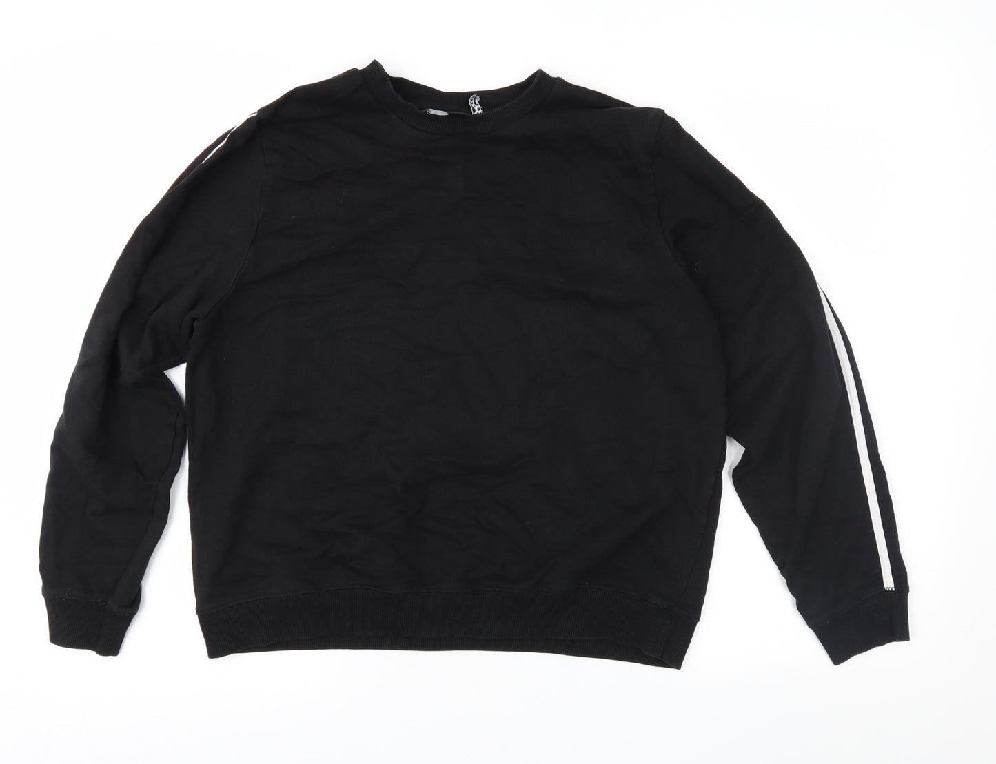 ASOS Womens Black   Pullover Sweatshirt Size 14