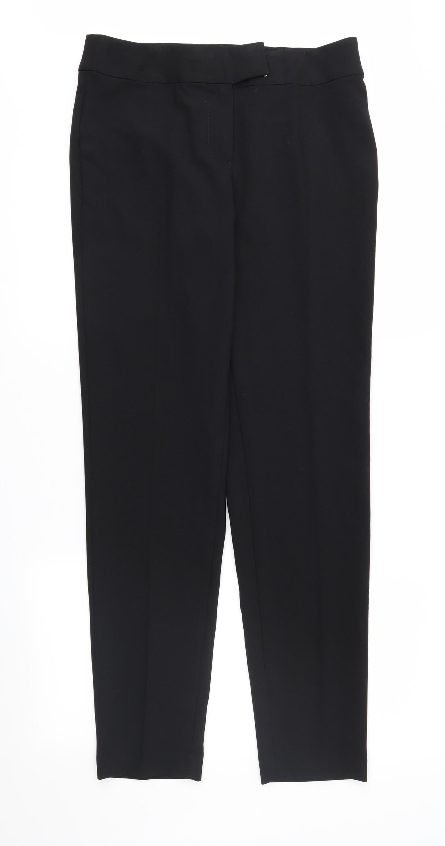 George Womens Black   Trousers  Size 10 L31 in