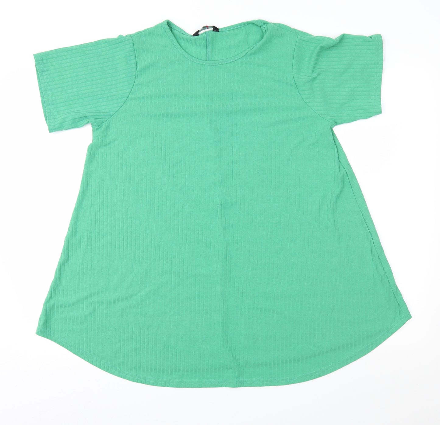 Yours Womens Green  Jersey Basic T-Shirt Size 16