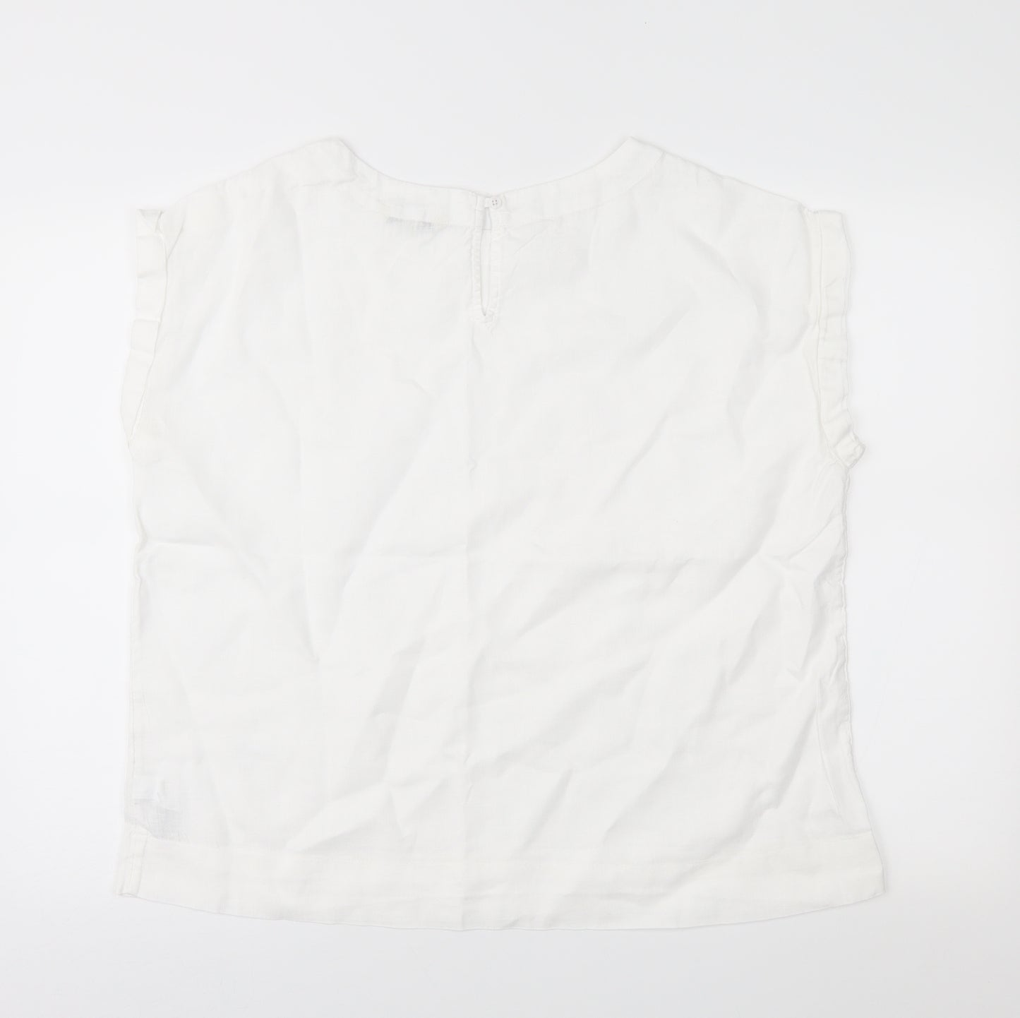 NEXT Womens White   Basic Blouse Size 14