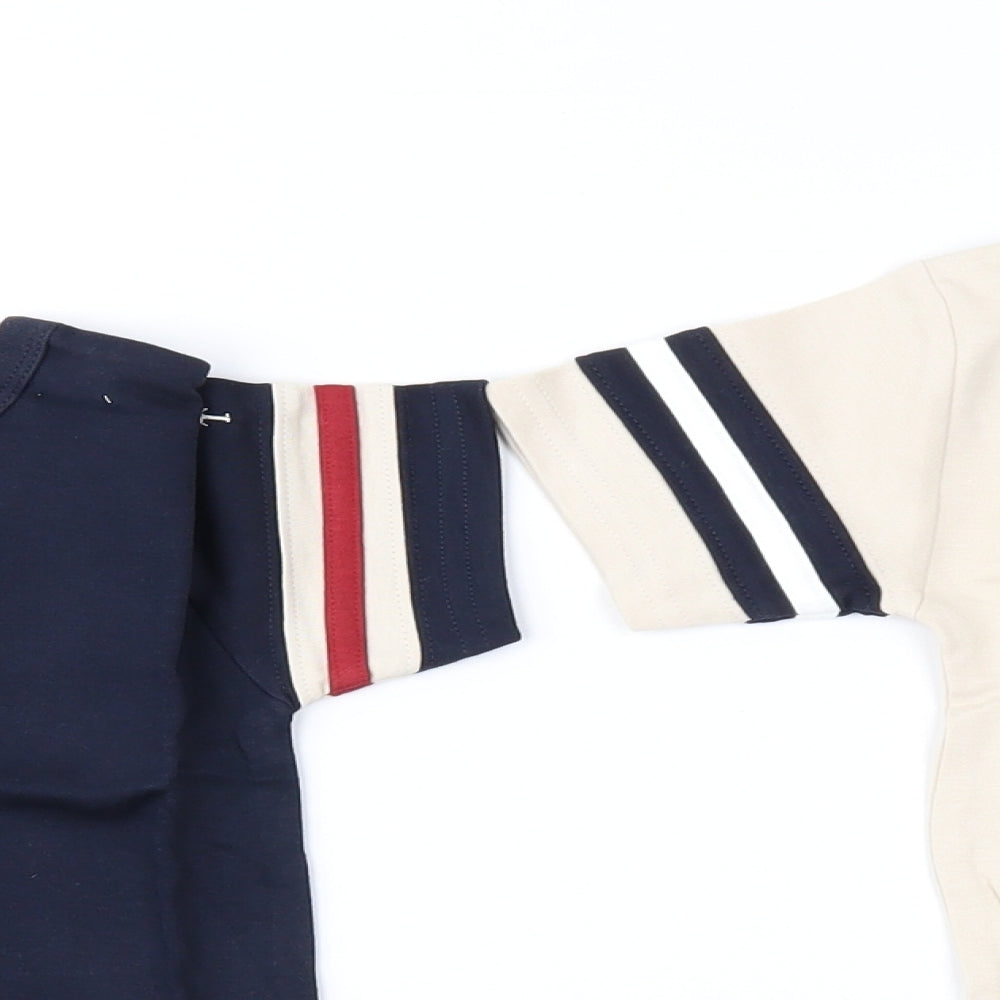 NEXT Boys Beige  Jersey Basic T-Shirt Size 2-3 Years  - 2 pack