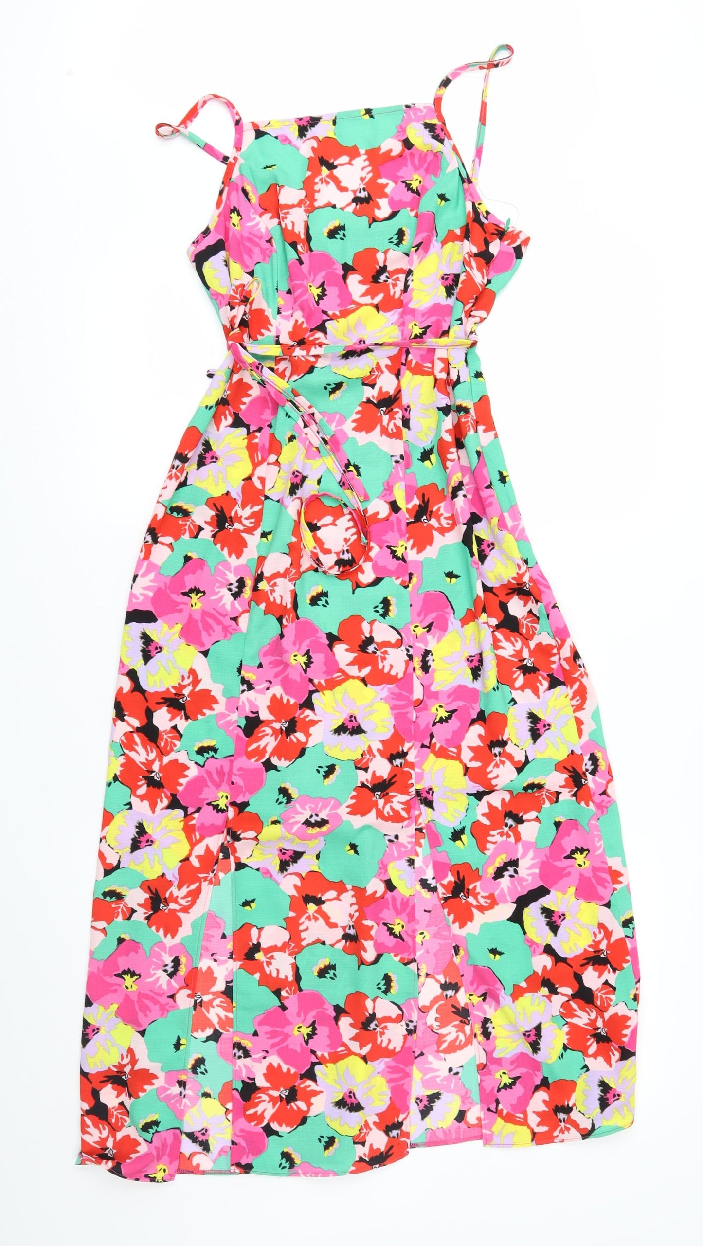 Atmosphere Womens Pink Floral  A-Line  Size 10